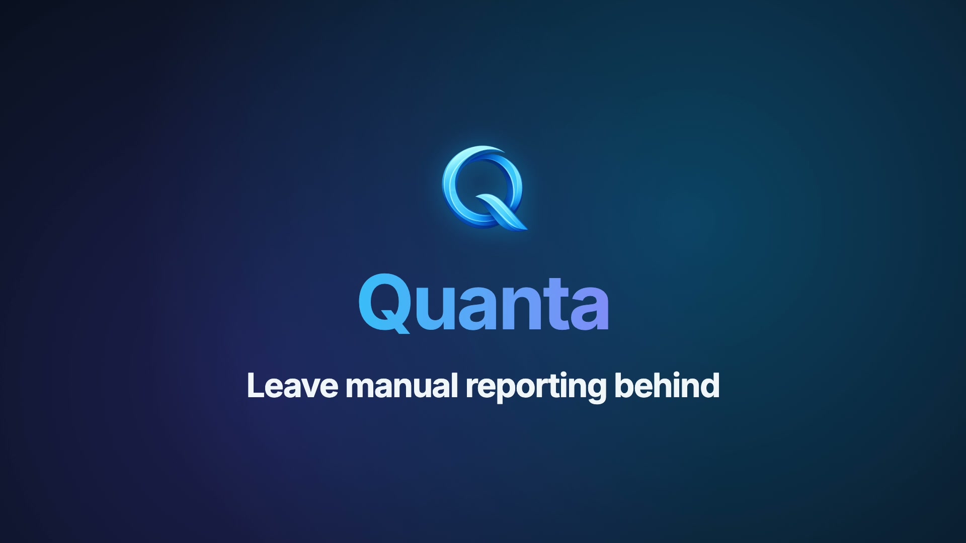 Quanta: empowering hospitality with data. Every system connected, AI in plain English, dashboards and reports from launch, and bespoke reporting built with your team